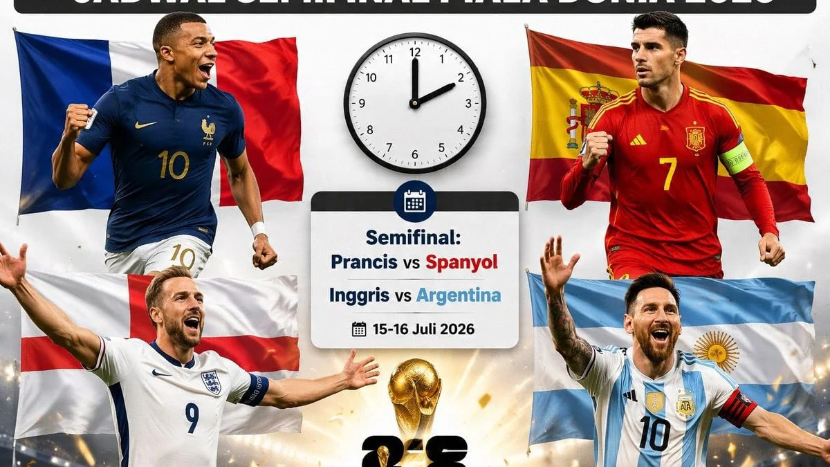 Spanyol Raih Tiket Semifinal Piala Dunia 2026 Setelah Mengalahkan Belgia 2-1