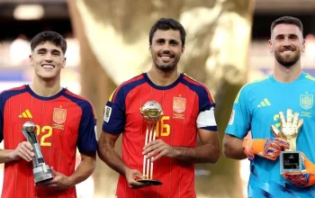 Spanyol Raih Trofi Piala Dunia 2026, Rodri dan Ferran Torres Jadi Pahlawan