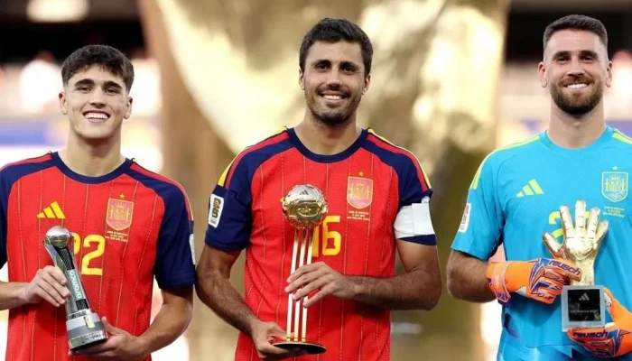 Spanyol Raih Trofi Piala Dunia 2026, Rodri dan Ferran Torres Jadi Pahlawan