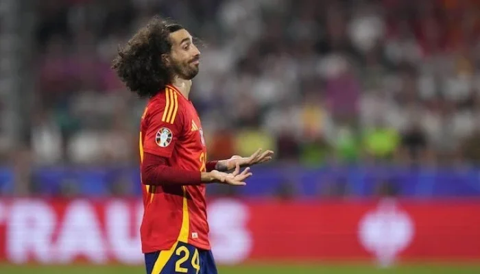 Spanyol Tampil Dominan, Marc Cucurella Jadi Pemain Kunci