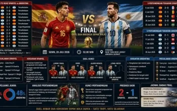 Spanyol vs Argentina: Duel Bersejarah di Final Piala Dunia 2026