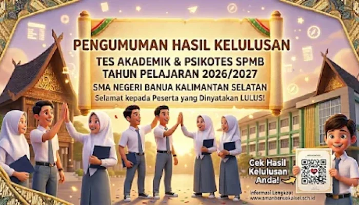 SPMB Kalsel 2026: Pengumuman Hasil dan Prospek Pendidikan di Kalimantan Selatan