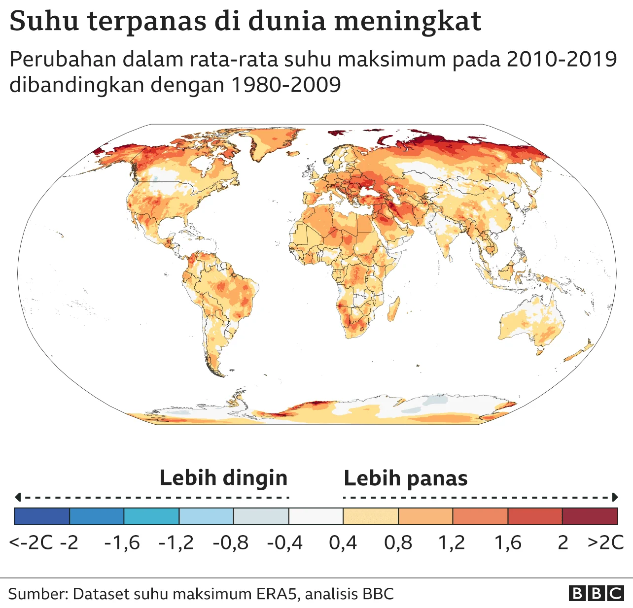 Suhu Ekstrem Melanda Berbagai Wilayah, Dari Suhu 0 Derajat Hingga Rekor 43 Derajat