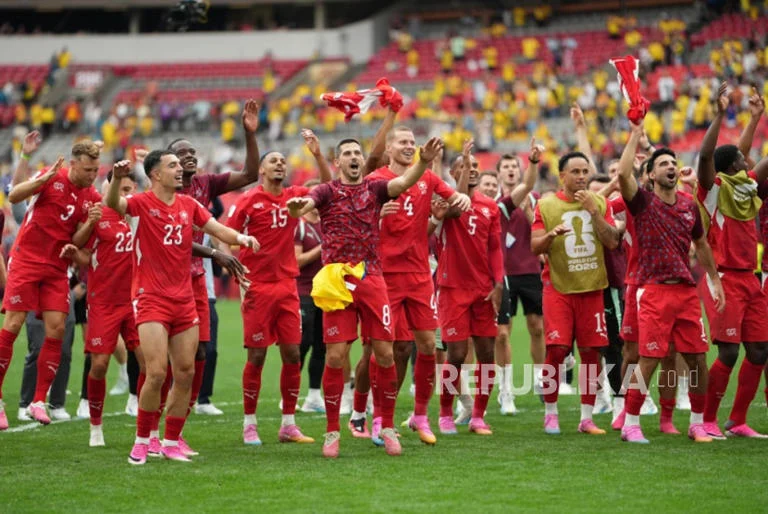 Swiss Menang Dramatis Atas Kolombia di Piala Dunia 2026, Siap Hadapi Argentina di Perempat Final
