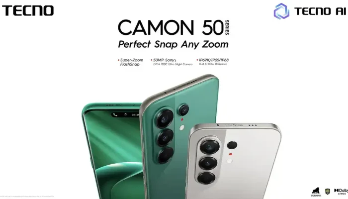 Tecno Camon Slim: Ponsel Tipis dengan Kamera 50MP dan Baterai 5600mAh