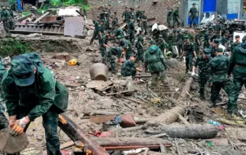Topan Noul Menghantam Tiongkok, 10 Orang Tewas dan Ribuan Warga Mengungsi