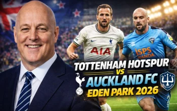 Tottenham Hotspur Siap Menghadapi Auckland FC di New Zealand International Football Festival