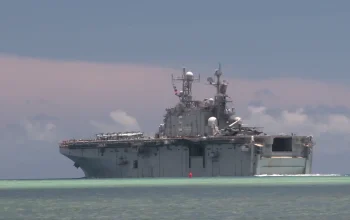 USS Peleliu (LHA-5) Dihancurkan dengan Drone Kamikaze dalam Latihan RIMPAC 2026