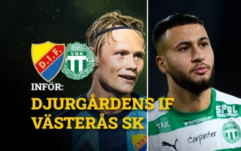 Vasteras SK dan Djurgardens IF: Dua Wajah Sepakbola Swedia