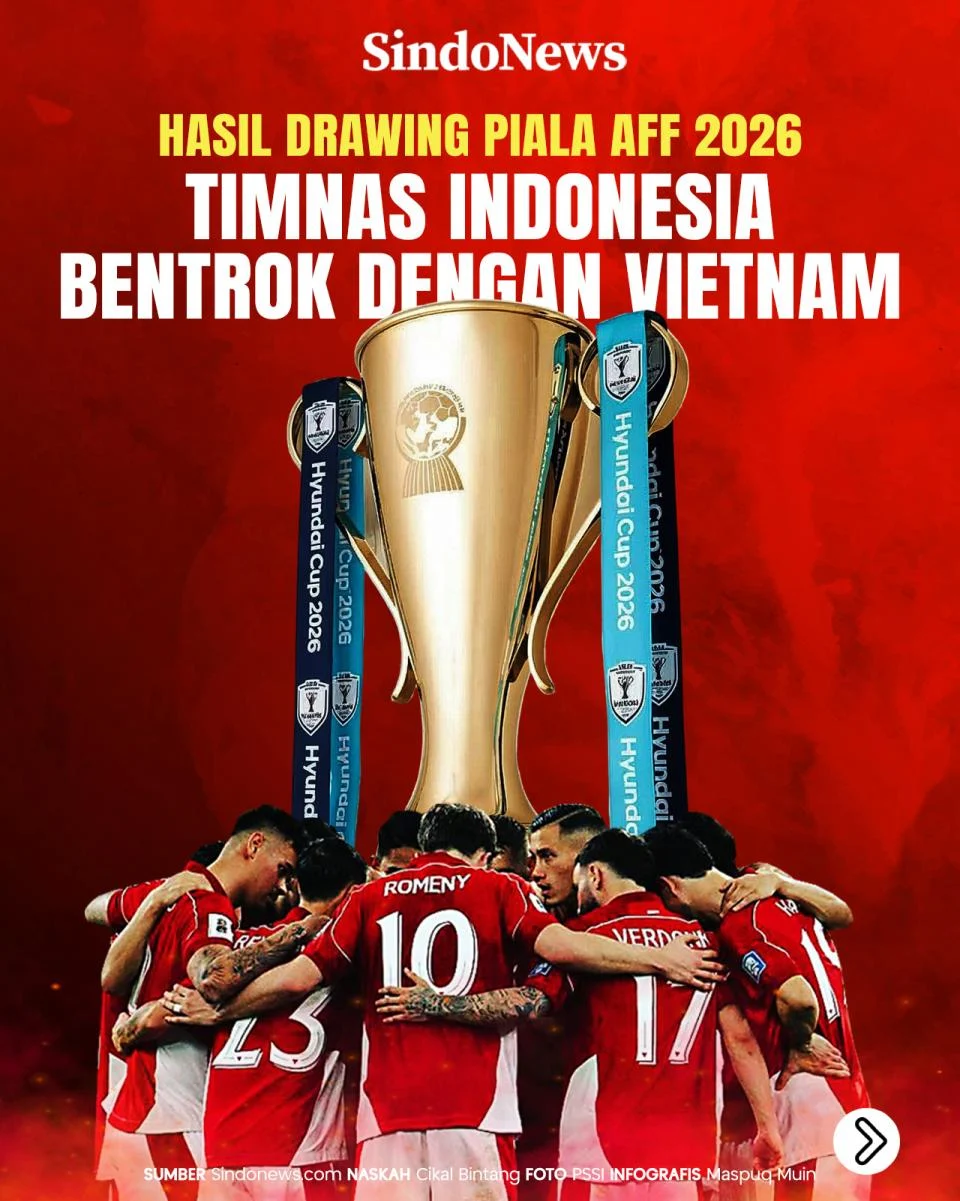 Vietnam Dominasi Piala AFF 2026, Indonesia Waspadai Lawan Kuat