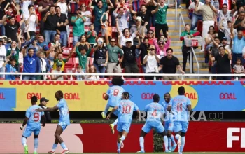 Yoane Wissa Sumbang 3 Gol untuk RD Kongo di Piala Dunia 2026