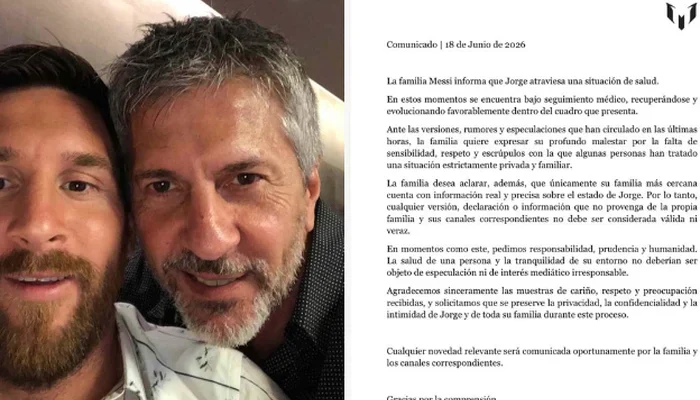Ayah Lionel Messi, Jorge Messi Meninggal Dunia pada Usia 68