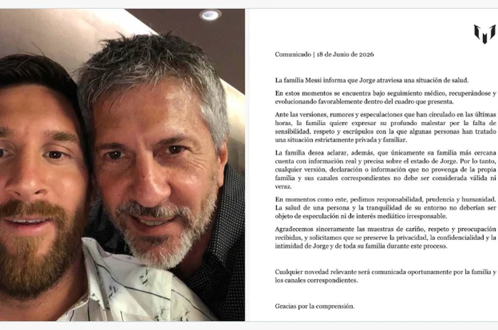 Ayah Lionel Messi, Jorge Messi Meninggal Dunia pada Usia 68