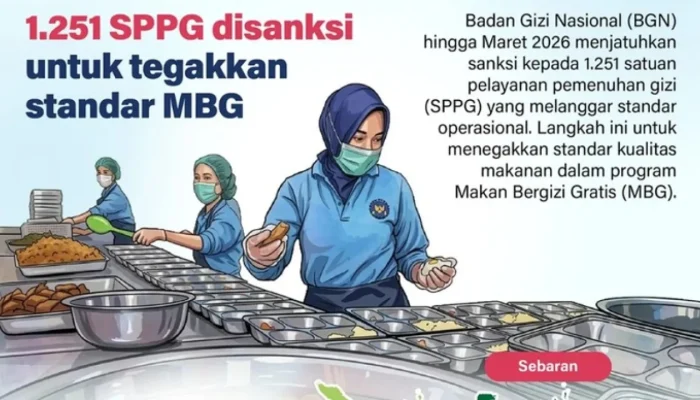 Badan Gizi Nasional Lakukan Tindakan Tegas Terhadap SPPG yang Melanggar