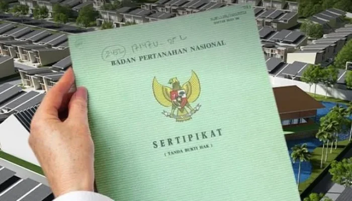 Badan Pertanahan Nasional Luncurkan Layanan Balik Nama Sertifikat Tanah 10 Hari