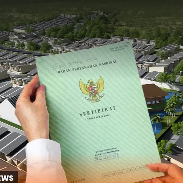 Badan Pertanahan Nasional Luncurkan Layanan Balik Nama Sertifikat Tanah 10 Hari