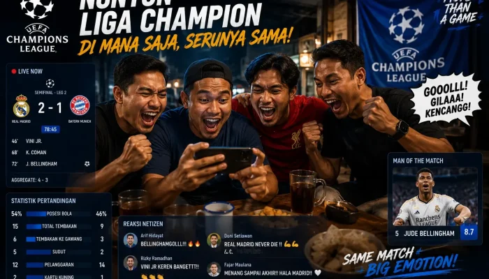 Cara Nonton Liga Champions: Panduan Lengkap untuk Pecinta Sepakbola