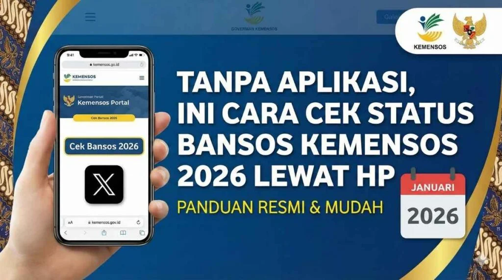 Cek Bansos Kemensos 2026: Tahap 3 Cair, Ini Cara Cek Penerima dan Penjelasan Desil