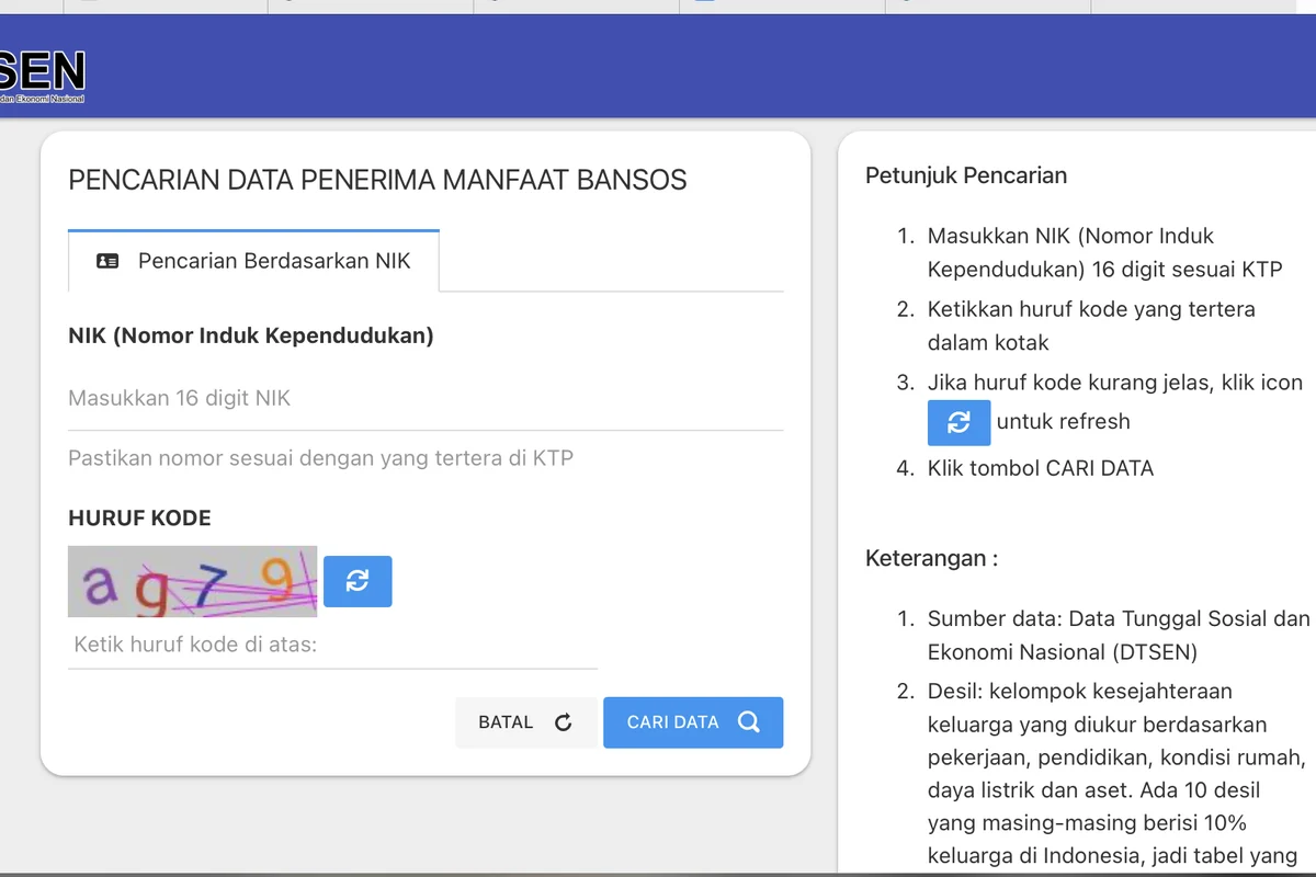 Cek Bansos Kemensos: Bagaimana Cara Cek Desil dan Pembaruan Datanya?