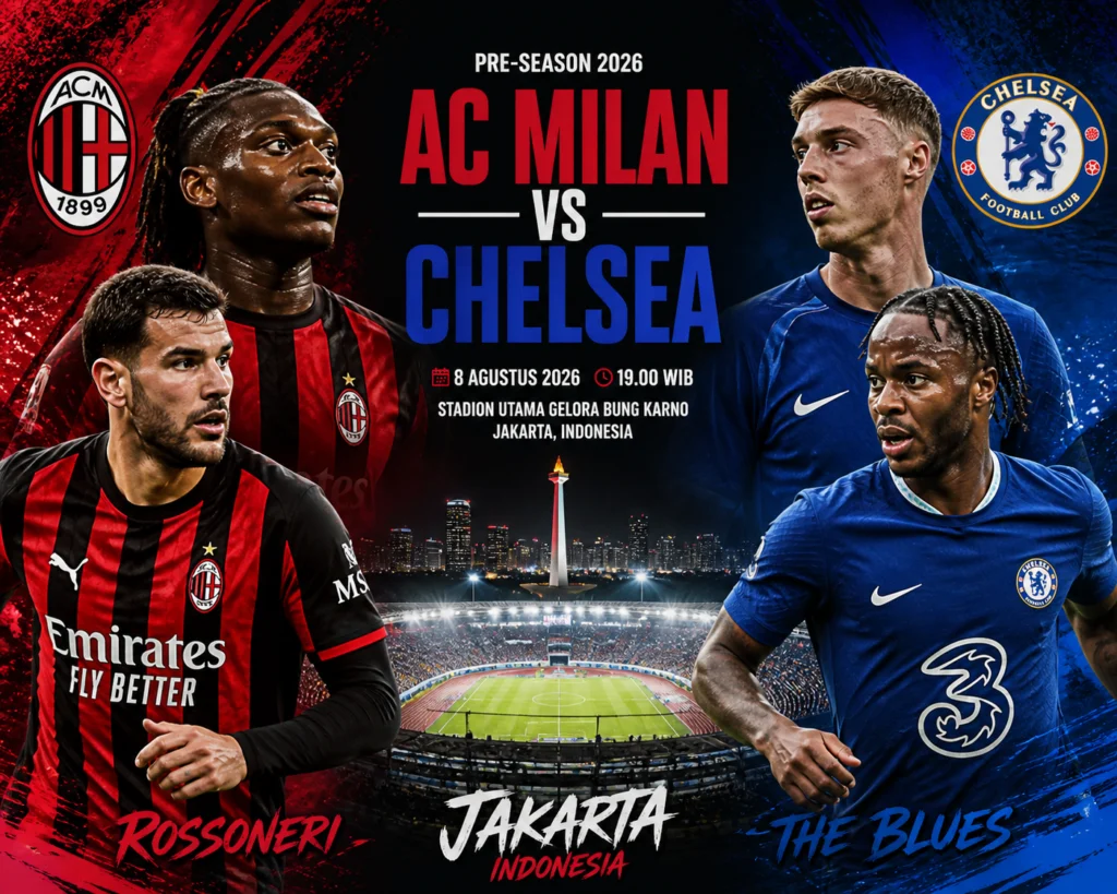 Chelsea Hancurkan AC Milan 3-0 di GBK: Antusiasme Fans dan Kemenangan The Blues