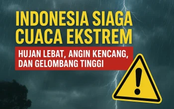 Cuaca Ekstrem di Indonesia: Angin Kencang dan Suhu Tinggi
