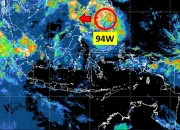 Cuaca Ekstrem Mengancam Indonesia: Bibit Siklon Tropis 94W Membentuk Daerah Konvergensi