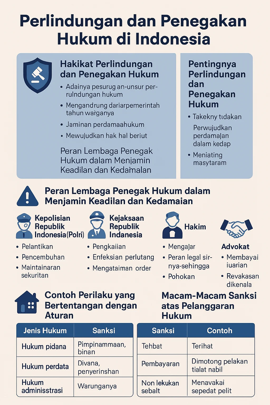 Denda dan Sanksi: Perlindungan Hukum di Berbagai Sektor