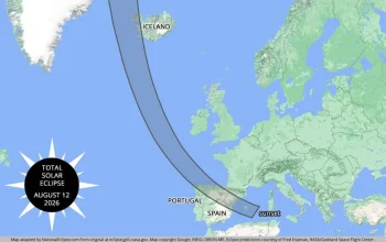 Eclipse Matahari Total Menghipnotis Eropa dan Iceland