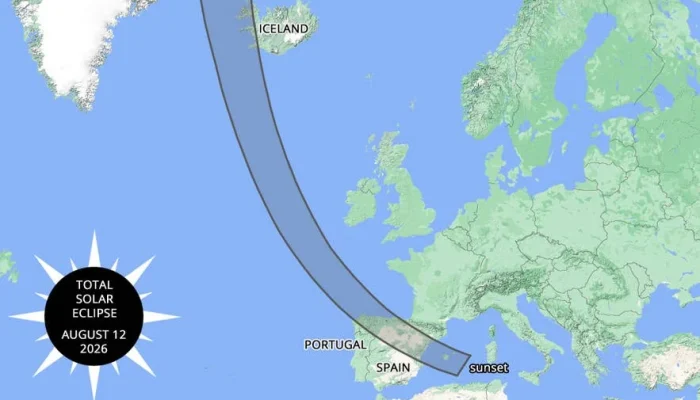 Eclipse Matahari Total Menghipnotis Eropa dan Iceland