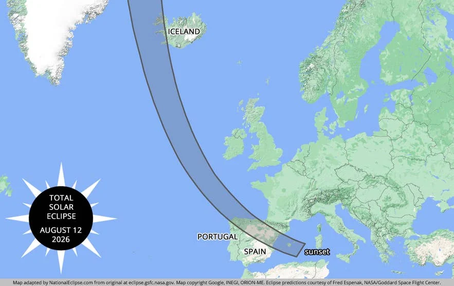 Eclipse Matahari Total Menghipnotis Eropa dan Iceland
