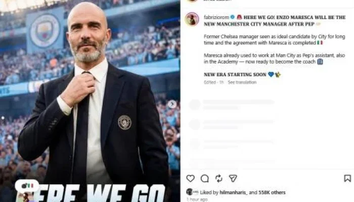 Enzo Maresca: Pelatih Baru yang Siap Mengarahkan Manchester City Menuju Sukses
