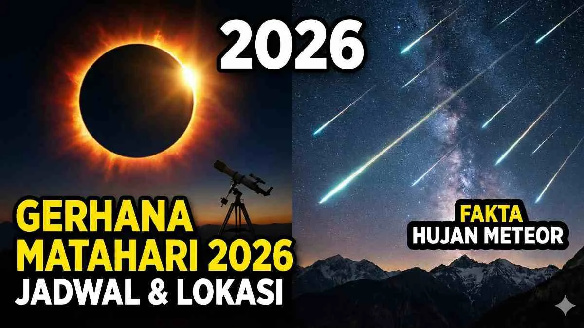 Fenomena Langit Agustus 2026: Mengenal Hujan Meteor dan Gerhana