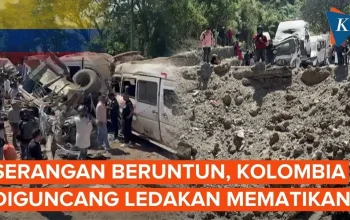 Gempa Dahsyat di Kolombia, Ratusan Orang Meninggal dan Infrastruktur Hancur