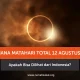 Gerhana Matahari Total 12 Agustus 2026, Fenomena Langka yang Mengagumkan