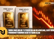 Harga Emas Anjlok, Apa yang Terjadi di Pasar Emas?