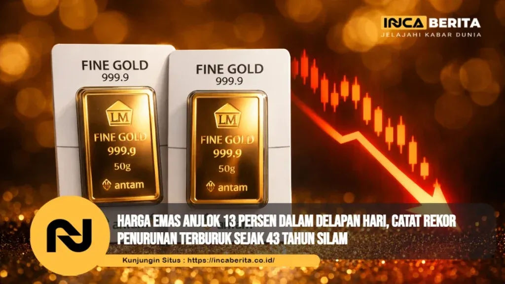 Harga Emas Anjlok, Apa yang Terjadi di Pasar Emas?