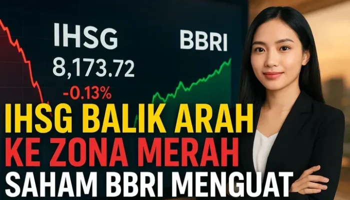 IHSG Menguat Tipis, Saham BBRI dan LQ45 Jadi Sorotan