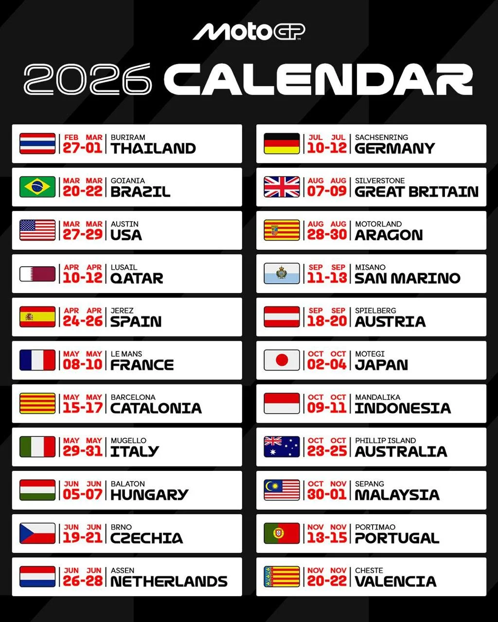 Jadwal MotoGP Aragon 2026: Informasi Terlengkap untuk Penggemar