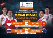 Jadwal Semifinal Piala AFF 2026: Vietnam Siap Lawan Malaysia, Singapura Hadapi Thailand
