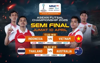 Jadwal Semifinal Piala AFF 2026: Vietnam Siap Lawan Malaysia, Singapura Hadapi Thailand