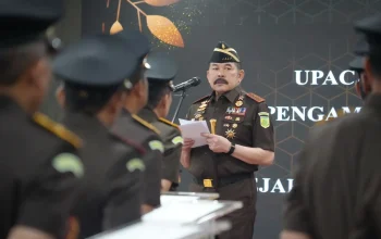 Jaksa Agung ST Burhanuddin Lantik 15 Kajati dan 19 Pejabat Eselon II