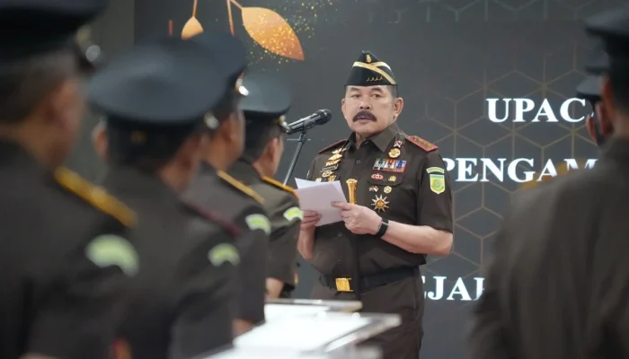 Jaksa Agung ST Burhanuddin Lantik 15 Kajati dan 19 Pejabat Eselon II