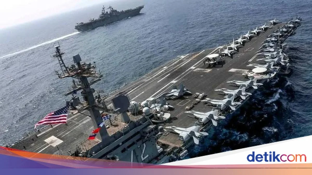 Kapal Induk AS USS Abraham Lincoln Dilanda Kekacauan: 7 Tentara Tewas dalam Bentrokan dan 6 Mencoba Melompat ke Laut