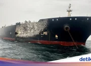 Kapal Tanker Terbakar di Perairan Internasional, Ketegangan Antarnegara Meningkat