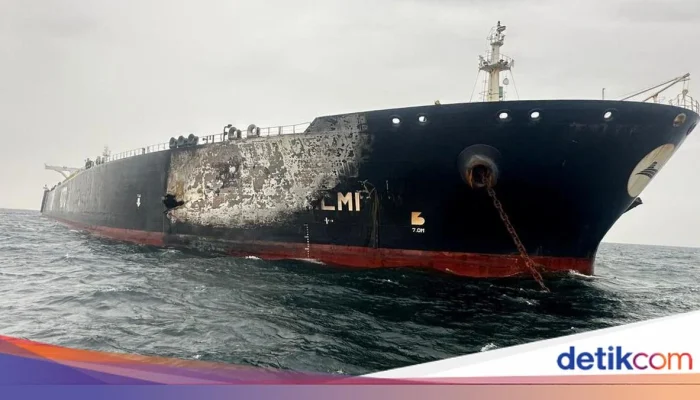 Kapal Tanker Terbakar di Perairan Internasional, Ketegangan Antarnegara Meningkat