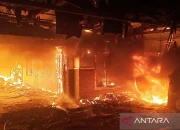 Kebakaran Melanda Mall Nipah Makassar, Api Diduga dari Korsleting Listrik