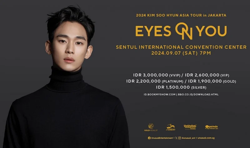 Kim Soo Hyun Hadir di Acara TV Indonesia, Ini Deretan Aktor Korea yang Pernah Mengunjungi Tanah Air