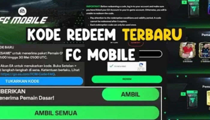 Kode Redeem FC Mobile dan Free Fire Terbaru: Cara Klaim dan Hadiahnya