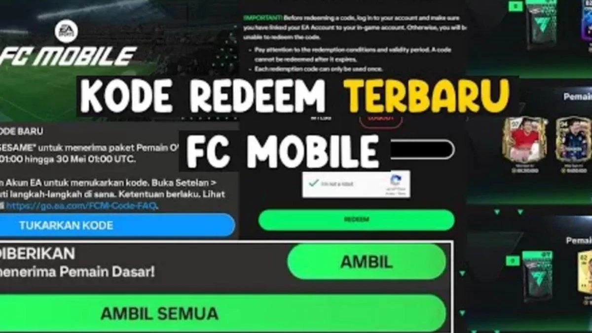 Kode Redeem FC Mobile dan Free Fire Terbaru: Cara Klaim dan Hadiahnya