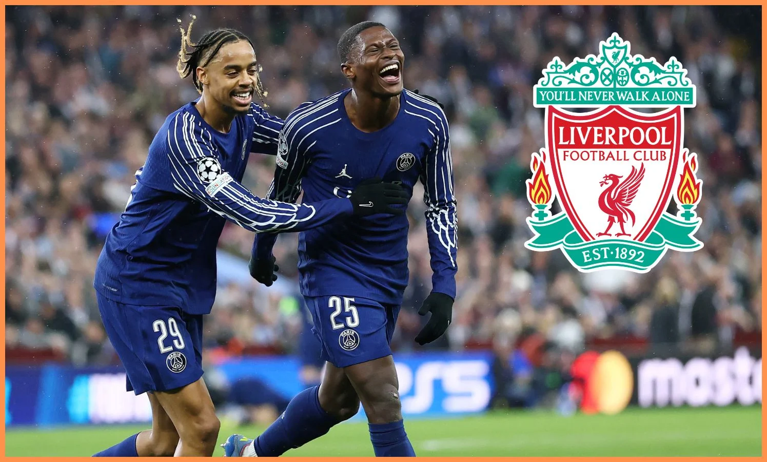 Liverpool Dapat Angin Segar untuk Transfer PSG, Barcola dan Mbaye Dikabarkan 'Siap Pindah'